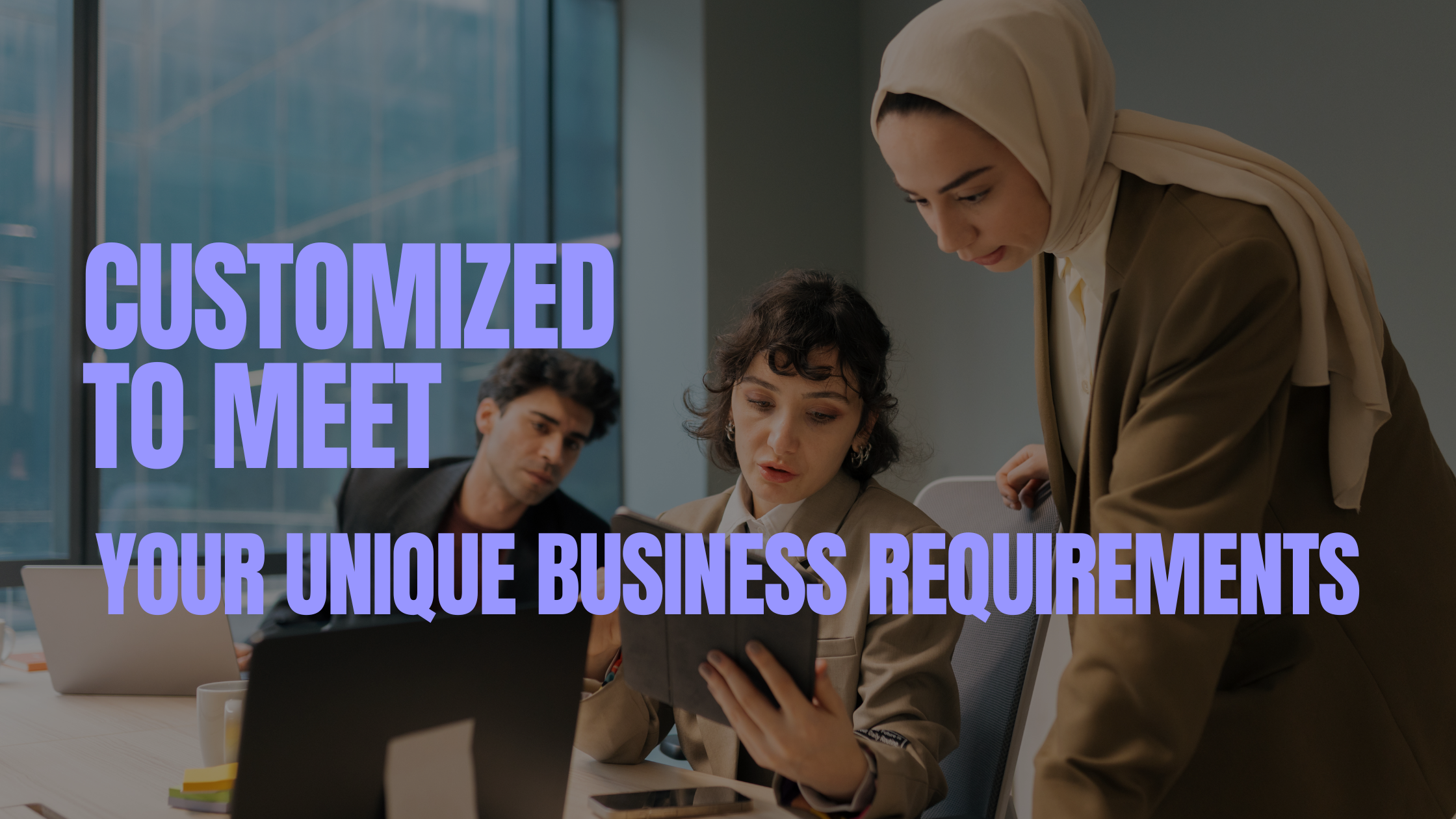 Customized to Meet Your Unique Business Requirements